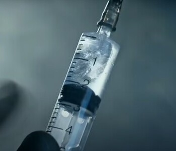 Лечение зависимости от тропикамида в Назарово Шприц с жидкостью